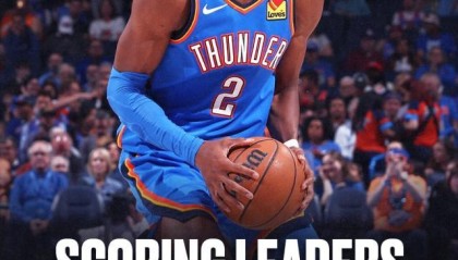 NBA单项数据王:SGA得分王 文班只打46场仍盖帽王